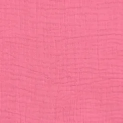 Double gaze unie rose bonbon