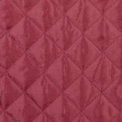 Doublure matelassée bordeaux