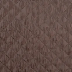 Doublure matelassée marron