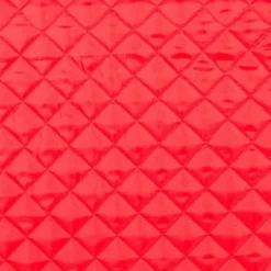 Doublure matelassée rouge