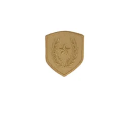 Ecusson blason thermocollant étoile et laurier camel