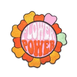 Ecusson seventies flower power