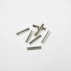 Embouts pour sangle 30 mm argent