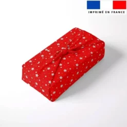 Etoiles blanches - Fond rouge