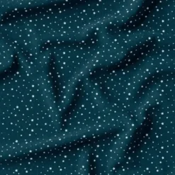 Etoiles bleu glacé - Fond bleu foncé