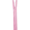 Fermeture 30 cm non séparable col 207 rose