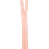 Fermeture 30 cm non séparable col 521 saumon
