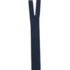 Fermeture 30 cm non séparable col 233 bleu marine
