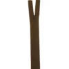 Fermeture 20 cm non séparable col 568 marron