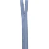 Fermeture 50 cm non séparable col 145 bleu jean