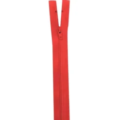 Fermeture 50 cm non séparable col 820 rouge
