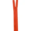 Fermeture 50 cm non séparable col 053 rouge orangé