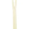 Fermeture 30 cm non séparable col 502 vanille