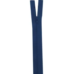 Fermeture 15 cm non séparable col 039 bleu foncé