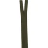 Fermeture 30 cm non séparable col 305 vert kaki