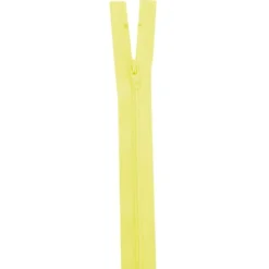 Fermeture 30 cm non séparable col 503 jaune pastel