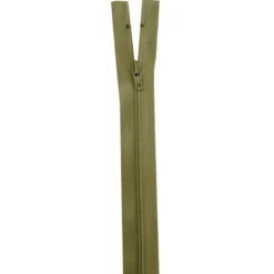 Fermeture 45 cm non séparable col 999 vert militaire