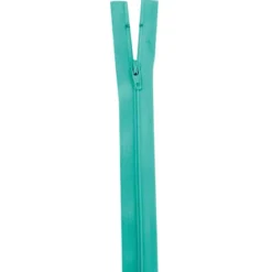 Fermeture 50 cm non séparable col 825 vert lagon