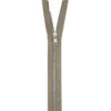 Fermeture en métal argent 50 cm col 894 beige