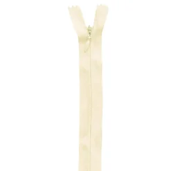Fermeture à glissière invisible 40 cm col 801 crème