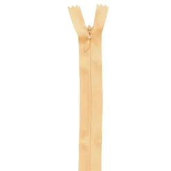 Fermeture à glissière invisible 60 cm col 167 abricot