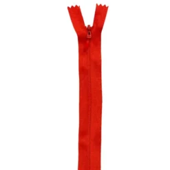 Fermeture à glissière invisible 60 cm col 820 rouge