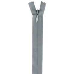 Fermeture à glissière invisible 60 cm col 243 gris