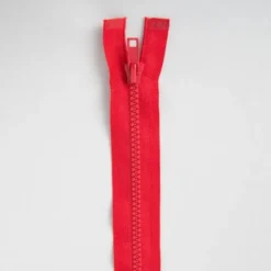Fermeture injectée 70 cm séparable col 820 rouge