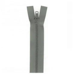 Fermeture injectée 45 cm séparable col 243 gris