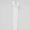 Fermeture injectée 40 cm séparable col 501 blanc