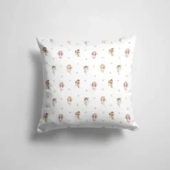 Fées et papillons multicolores pastel - Fond blanc