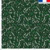 Feuilles vertes Noel - Fond vert forêt
