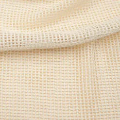 Filet coton naturel grande maille