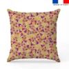 Fleur air de printemps - Fond ocre - Création Lili Bambou Design