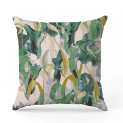 Fleur de lys verte - Fond crème - Création Lili Bambou Design
