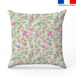 Fleur du jardin - Fond beige - Création Lili Bambou Design