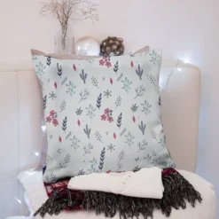 Fleurs d'hiver - Fond blanc