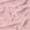 Féminité en rose - Fond rose