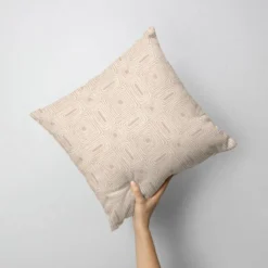 Forme abstraite géométrique - Fond beige