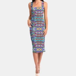 Forme abstraite multicolore - Création Lita Blanc