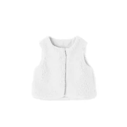 Fourrure sherpa blanche