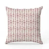 Geometric joy rayures roses - Fond crème- Création Pauline Recht