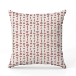 Geometric joy rayures roses - Fond crème- Création Pauline Recht