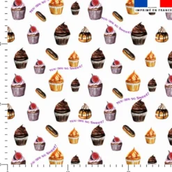 Gourmandises You are so sweet - Fond blanc - Création Cat&Colours