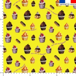 Gourmandises You are so sweet - Fond jaune - Création Cat&Colours
