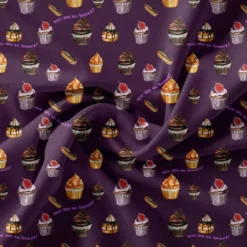 Gourmandises You are so sweet - Fond violet foncé - Création Cat&Colours