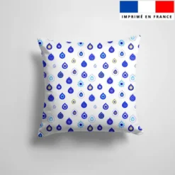 Goutte oeil bleu Grèce - Fond blanc