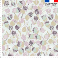 Graines de printemps - Fond bleu clair - Création Lili Bambou Design