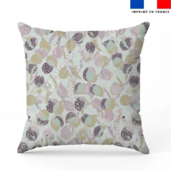 Graines de printemps - Fond bleu clair - Création Lili Bambou Design