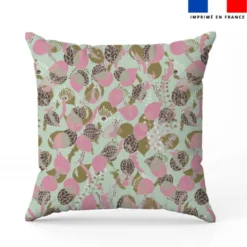 Graines de printemps - Fond vert d'eau - Création Lili Bambou Design